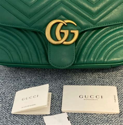 bolsa gucci verde|cartera gucci original.